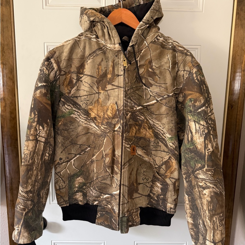 Carhartt Realtree Camo Hooded Puffer Jacket - 125th Anniversary Edition